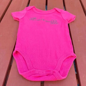 Five for 25 Calvin Klein, hot  pink, soft cotton onesie